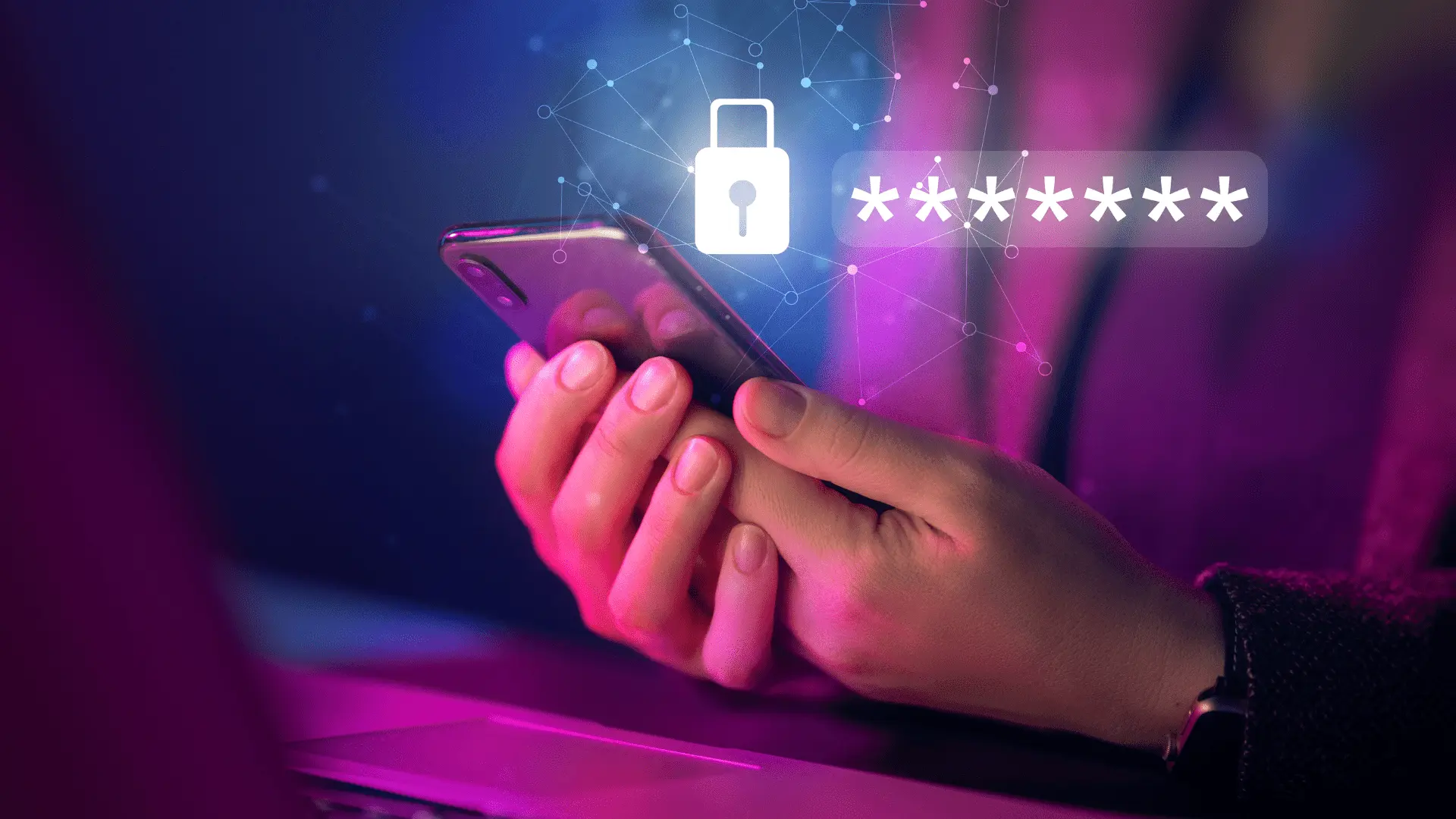 Abstract cybersecurity imagery representing threats to South African digital infrastructure